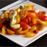 Tomato, Mozzarella & Crouton Salad