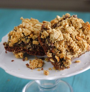 Tim Tam Caramel Crumble Bars