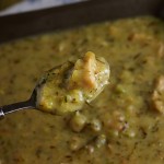 Roasted Broccolini, Potato, and Smoked Gouda Soup