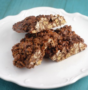 Three Ingredient Crispy Chocolate Treat