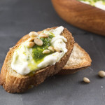 Whipped Feta with Herb Oil